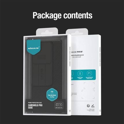 Nillkin Etui Camshield Pro Do Xiaomi Redmi Note 13 5G Poco X6 Ciemnozielone - zdjęcie 5