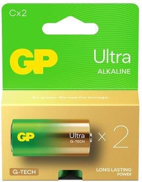 Gp Batteries 2 X Alkaliczna Ultra Alkaline G Tech Lr14 C 14AU21SB2