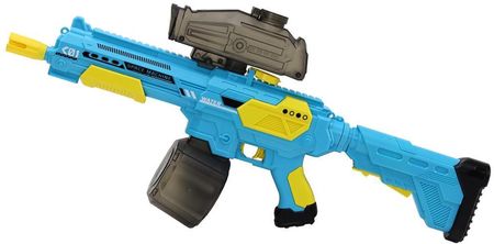 Lean Toys Karabin Pistolet Na Wodę Niebieski Automat M416 Akumulatorowy - zdjęcie 2