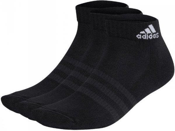 Skarpety Adidas Cushioned Sportswear Ankle Socks 3p Czarne IC1277