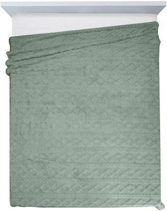 Eurofirany Koc Ze Splotem Warkocz Mięta 200x220cm - zdjęcie 6