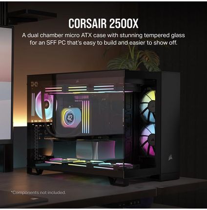 Corsair 2500X Czarny (CC9011265WW) - zdjęcie 2