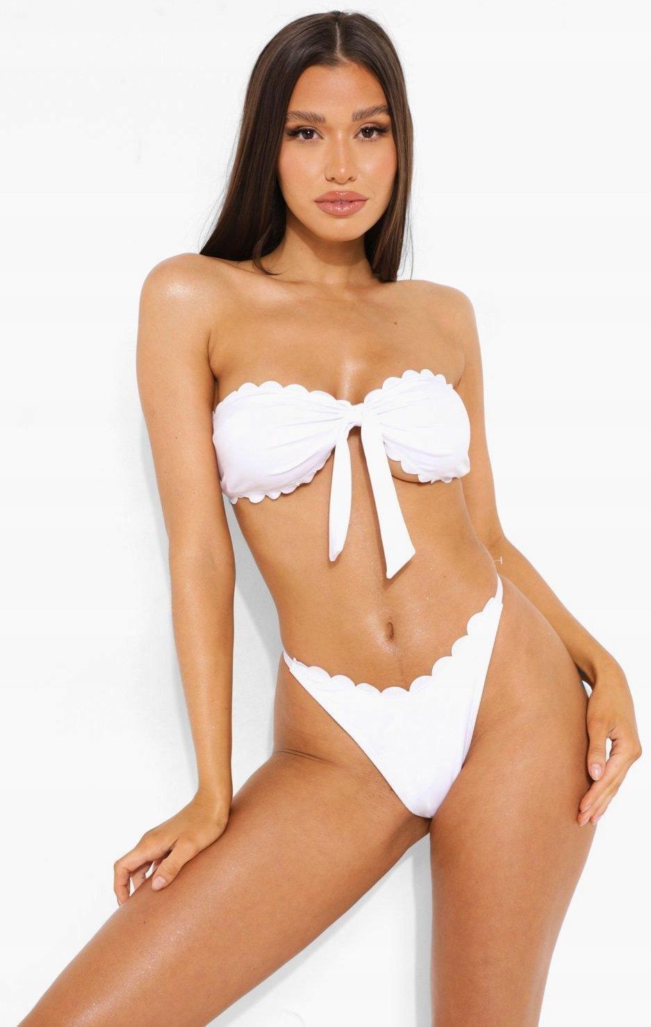 Boohoo Dół Bikini Prążki 6YB Xxh xxl Ceny i opinie Ceneo pl