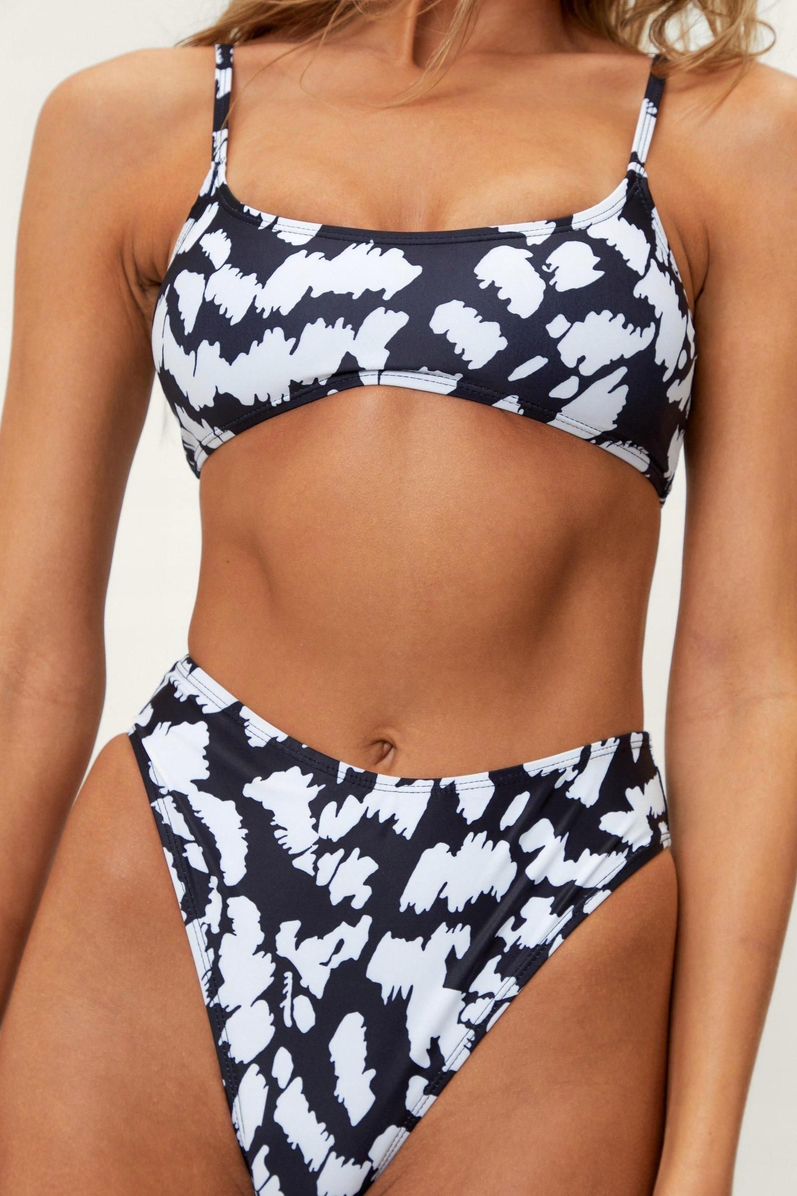 Nasty Gal Ngm Od Bikini Print D Xs Ceny I Opinie Ceneo Pl