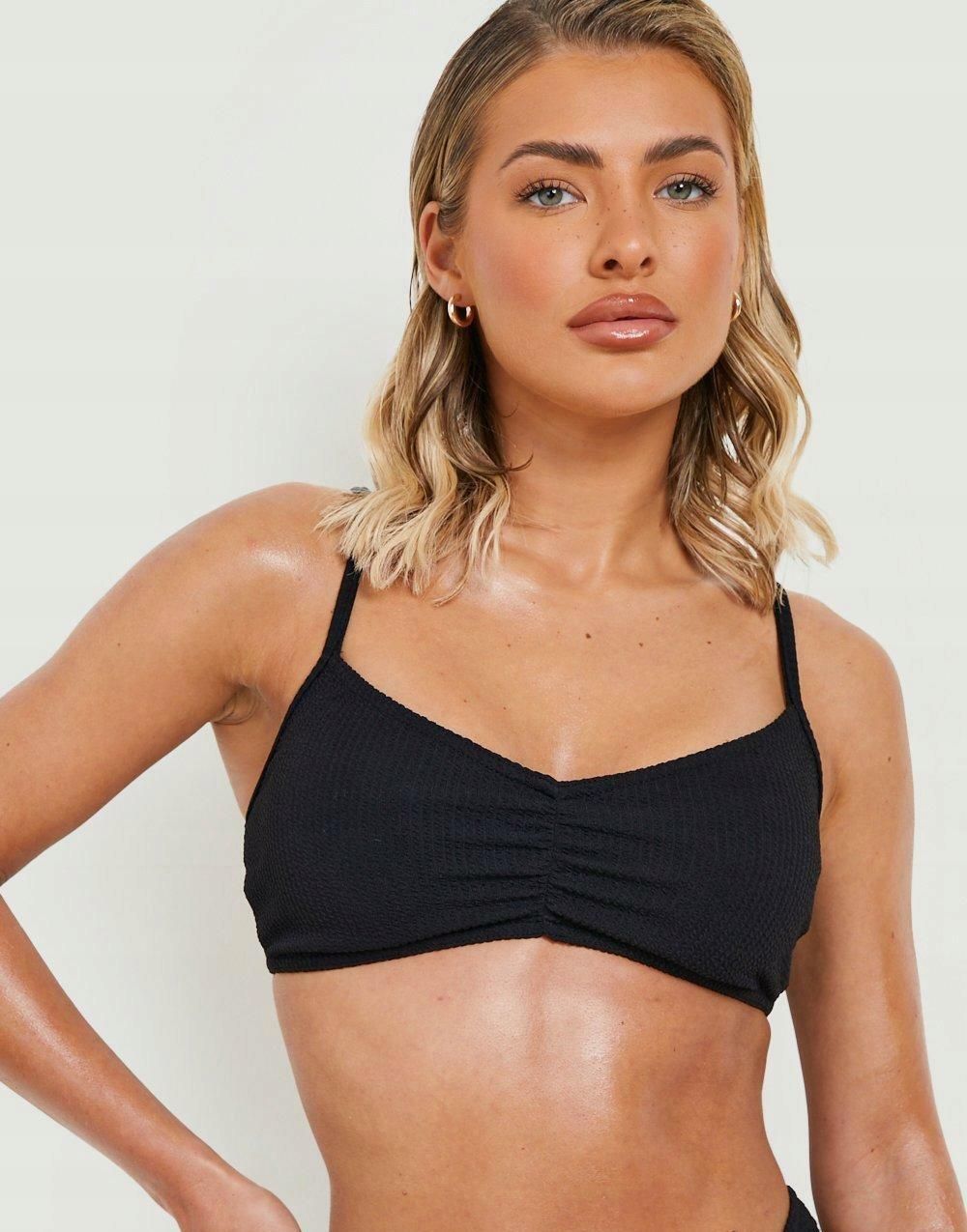 Boohoo ytr Bikini od góra Tekstura XL Ceny i opinie Ceneo pl