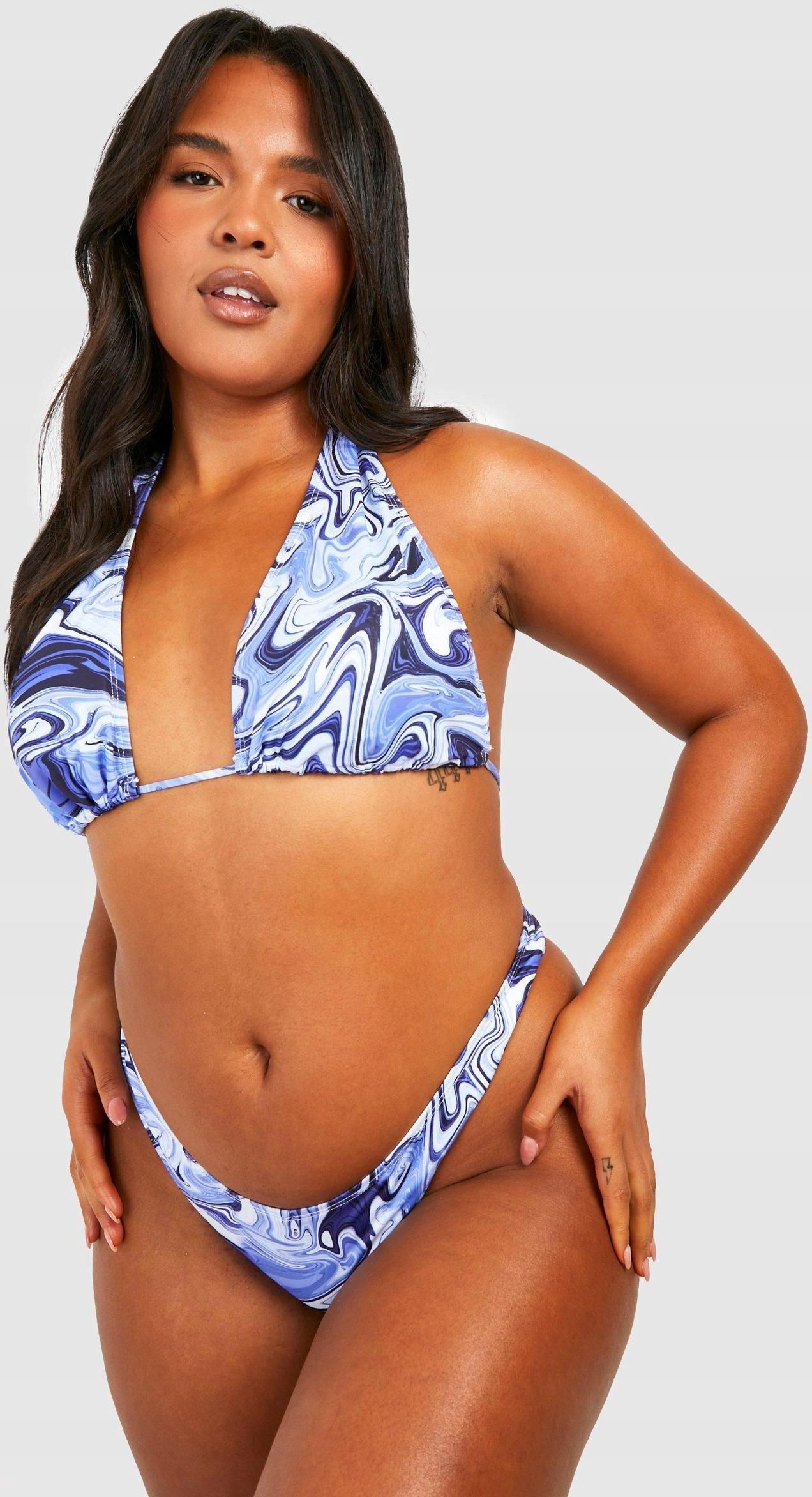 Boohoo Komplet Bikini Print T X Ng Ceny I Opinie Ceneo Pl