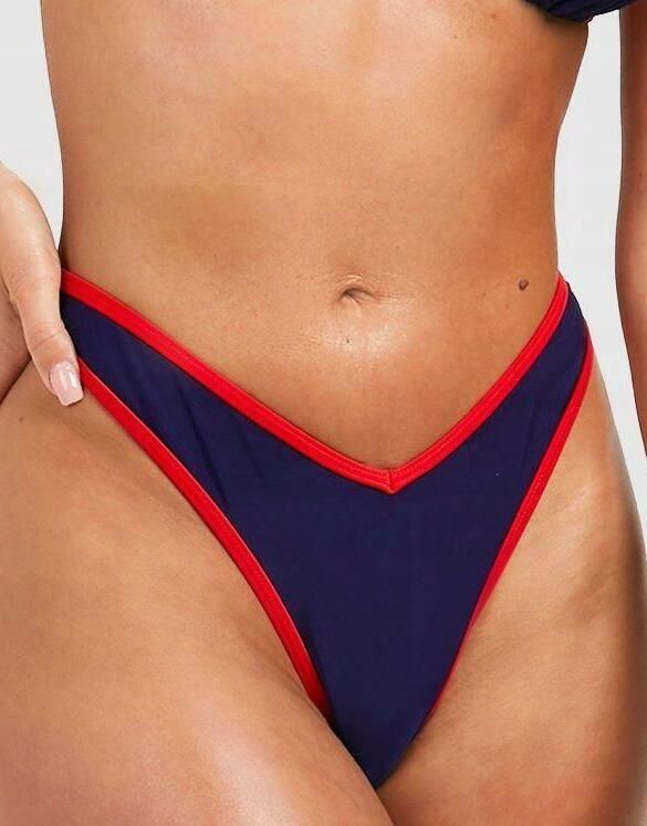 Boohoo Cmw Od Bikini Kontrast D L Ceny I Opinie Ceneo Pl