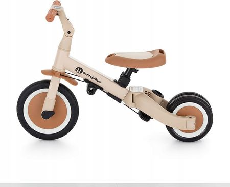 Petite&Mars Turbo Wielofunkcyjny Rowerek Trójkołowy 5W1 Desert Sand - zdjęcie 4