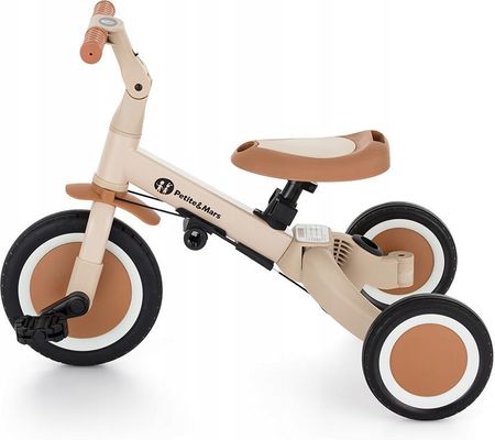Petite&Mars Turbo Wielofunkcyjny Rowerek Trójkołowy 5W1 Desert Sand - zdjęcie 2