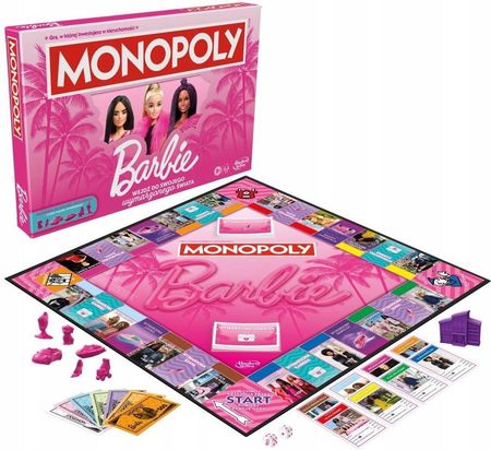 Hasbro Monopoly Barbie Wersja polska G0038 - zdjęcie 2