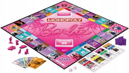 Hasbro Monopoly Barbie Wersja polska G0038 - zdjęcie 5