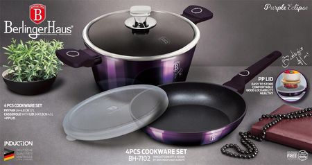 Berlinger Haus Garnek I Patelnia Purple Eclipse (BH7102) - zdjęcie 3