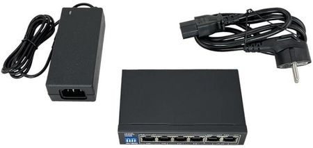 Avizio 6xRJ45 - 4 porty RJ45 PoE+ 1Gb/s + 2 porty RJ45 Uplink 1Gb/s (AVSU4GP2G) - zdjęcie 5