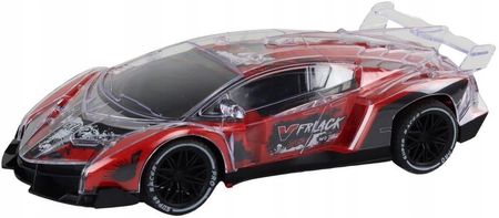 Leantoys Auto Sportowe R/C Czerwone Światła 1:16 - zdjęcie 3