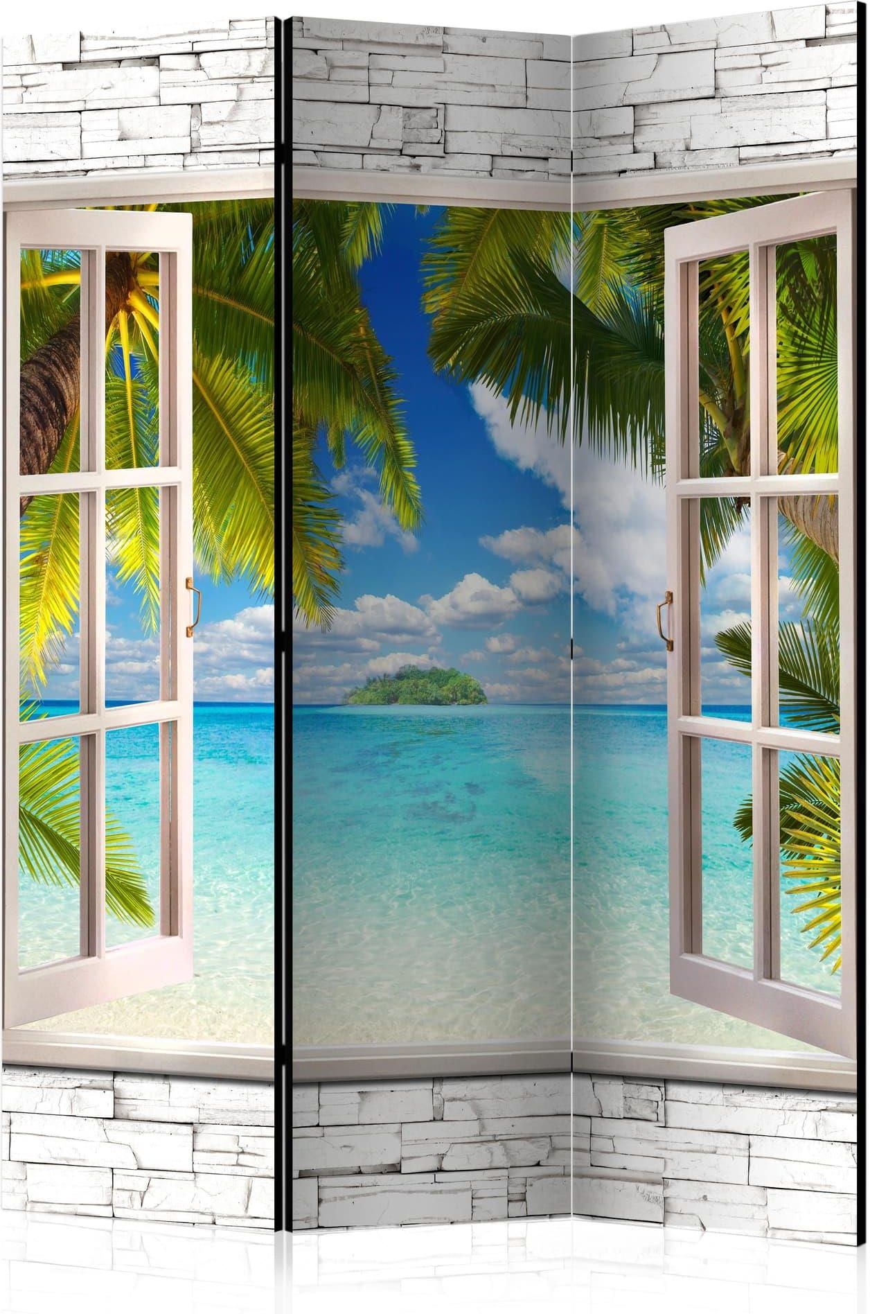 Artgeist Parawan Wyspa Marzeń Room Dividers 135X172 Akustyczny