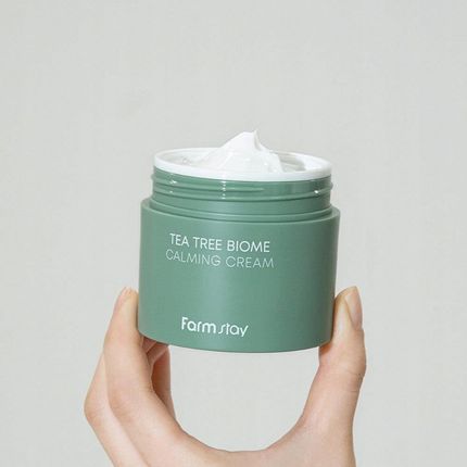 Krem Farmstay Tea Tree Biome Kojący na dzień i noc 80ml - zdjęcie 6