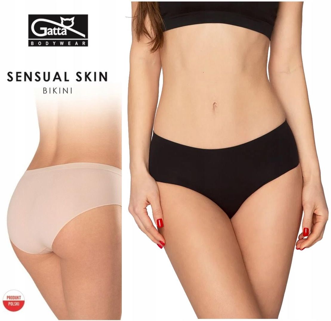 Gatta Majtki Bikini Classic Sensual Skin Czarne Xl Ceny I Opinie