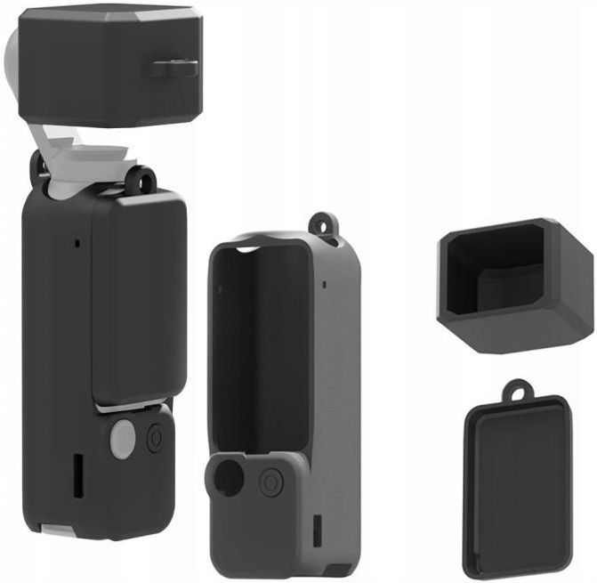 Zdjęcie Pokrowiec Futerał Etui Case Osłona 2xDekielek do Kamery DJI OSMO POCKET 3 / PU894B - Jastarnia
