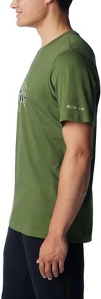 Koszulka męska Columbia ROCKAWAY RIVER OUTDOOR zielona 2036401352 - zdjęcie 2