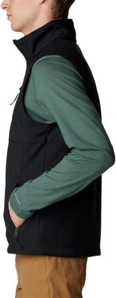 Bezrękawnik męski Columbia ASCENDER SOFTSHELL czarny 2071354010 - zdjęcie 2