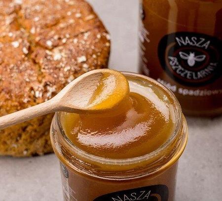 Nasza Pszczelarnia Miód Spadziowy 190g - zdjęcie 4