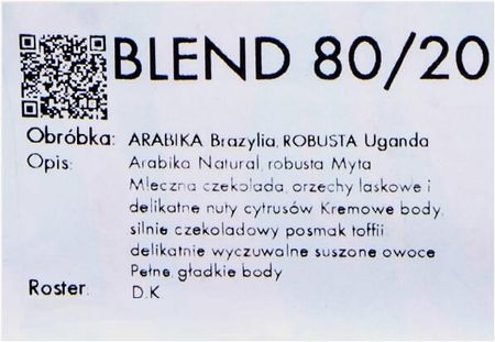 Kafar Ziarnista 80/20 0,25G - zdjęcie 2
