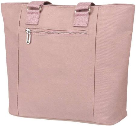 Nylonowy, pojemny shopper damski - Peterson - zdjęcie 4