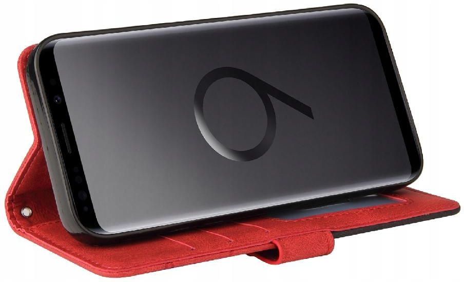 Etui Do Samsung Galaxy S9 Kickstand Ochronny Dwukolorowe Szwy Z