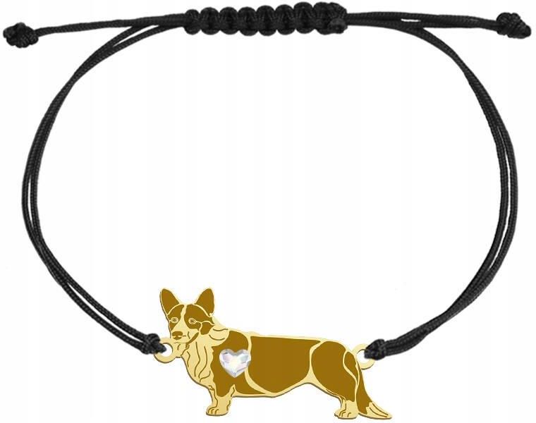 Mejk Jewellery Poz Acana Bransoletka Z Psem Welsh Corgi Cardigan Ceny