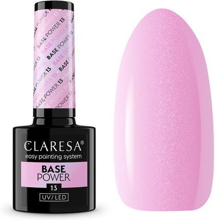 Claresa Baza Hybrydowa Base Power Chłodny Róż Lipgloss 13 5G - zdjęcie 4