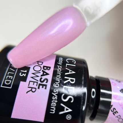 Claresa Baza Hybrydowa Base Power Chłodny Róż Lipgloss 13 5G - zdjęcie 5
