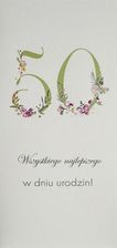 Zdjęcie Mak Karnet Urodziny 50 Dl U18 Kwiaty - Nowe Brzesko