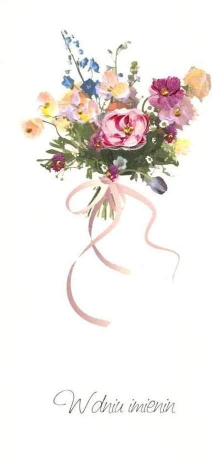 Zdjęcie Mak Karnet Imieniny I 16 Bukiet Kwiatów - Nowe Brzesko