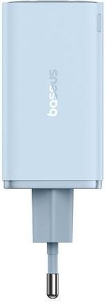 Baseus Gan6 Pro 2Xusb-C + 2Xusb 65W Niebieski - zdjęcie 3