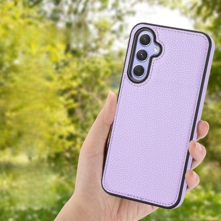 Erbord Etui Skórzane Do Samsung Galaxy A25 5G Case Szkło Hartowane 9H - zdjęcie 3