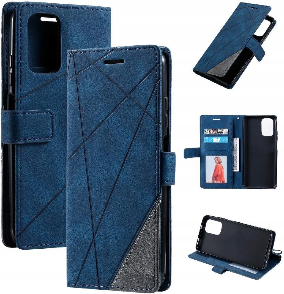 Etui Dla Realme I G Posiadacz Karty Kickstand Portfel Flip Folio