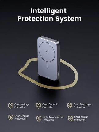Ugreen Kickstand 10000 Mah Szary - zdjęcie 2