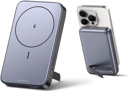 Ugreen Kickstand 10000 Mah Szary - zdjęcie 3
