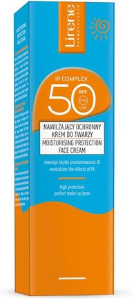 Krem Lirene Sun nawilżający Ochronny Z Spf50 na dzień 40ml - zdjęcie 2
