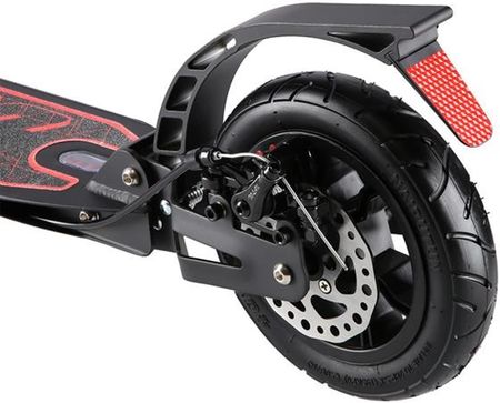 Nils Extreme Hulajnoga Z Hamulcem Tarczowym Hm209T Czarno-Czerwona - zdjęcie 3