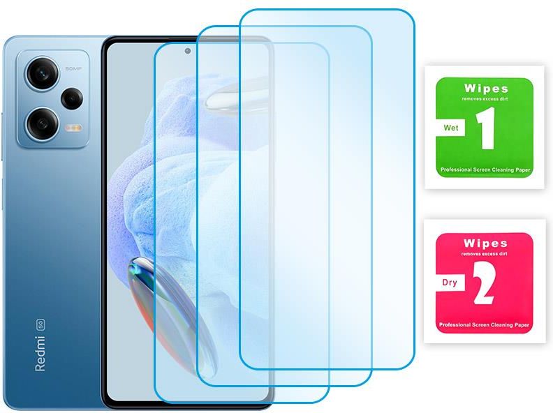 3X Szkło Hartowane Ochronne Szybka Ochrona Ekranu Do Redmi Note 12 Pro