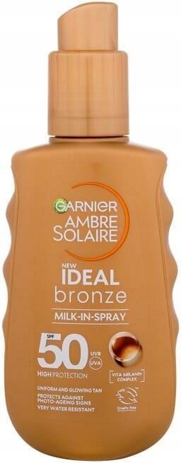 Garnier Ambre Solaire Ideal Bronze Milk In Spray Spf Mleczko Do