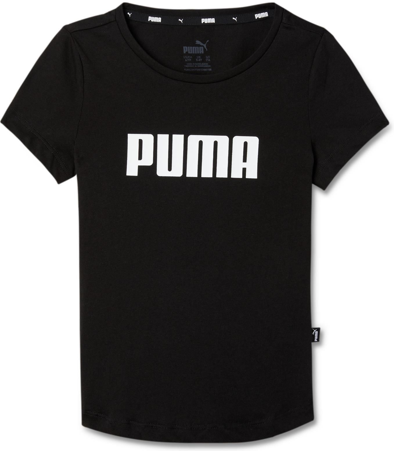 Koszulka dziewczęca Puma ESSENTIALS czarna 84758603 Ceny i opinie