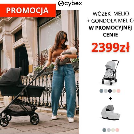 Cybex Melio 3.0 Fog Grey Spacerowy - zdjęcie 2