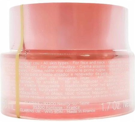 Krem Clarins Multi Active Nuit All Skin Przeciwzmarszczkowy Dla Każdego Rodzaju Cery na noc 50ml - zdjęcie 3