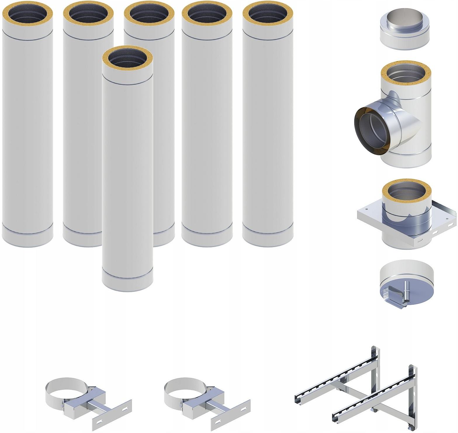 System Kominkowy Tecnovis Gmbh Komin Izolowany Dw Dwu Cienny Mb