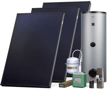 Zdjęcie Hewalex Zestaw Solarny Komfort Hx400-3Ks2600-Alatus 3x Ks2600 + Alatus + Sterownik Minisol ZESAL2600400 - Mszana Dolna