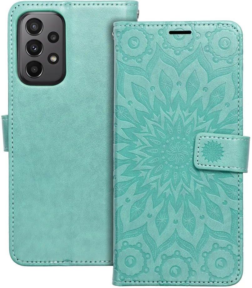 Kabura Mezzo Book Do Samsung A23 5G Mandala Zielony 19734047 Etui Na