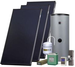 Zdjęcie HEWALEX ZESTAW SOLARNY KOMFORT PLUS HX250-3KS2100-ALATUS (3x kolektor KS2100; zas. C.W.U 250 l Alatus, sterownik GH26) - Mszana Dolna