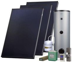 Zdjęcie HEWALEX ZESTAW SOLARNY KOMFORT PLUS HX400-3KS2600-ALATUS (3x kolektor KS2600; zas. C.W.U 400 l Alatus; sterownik GH26) - Mszana Dolna